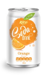 330ml Soda drink Orange Flavour